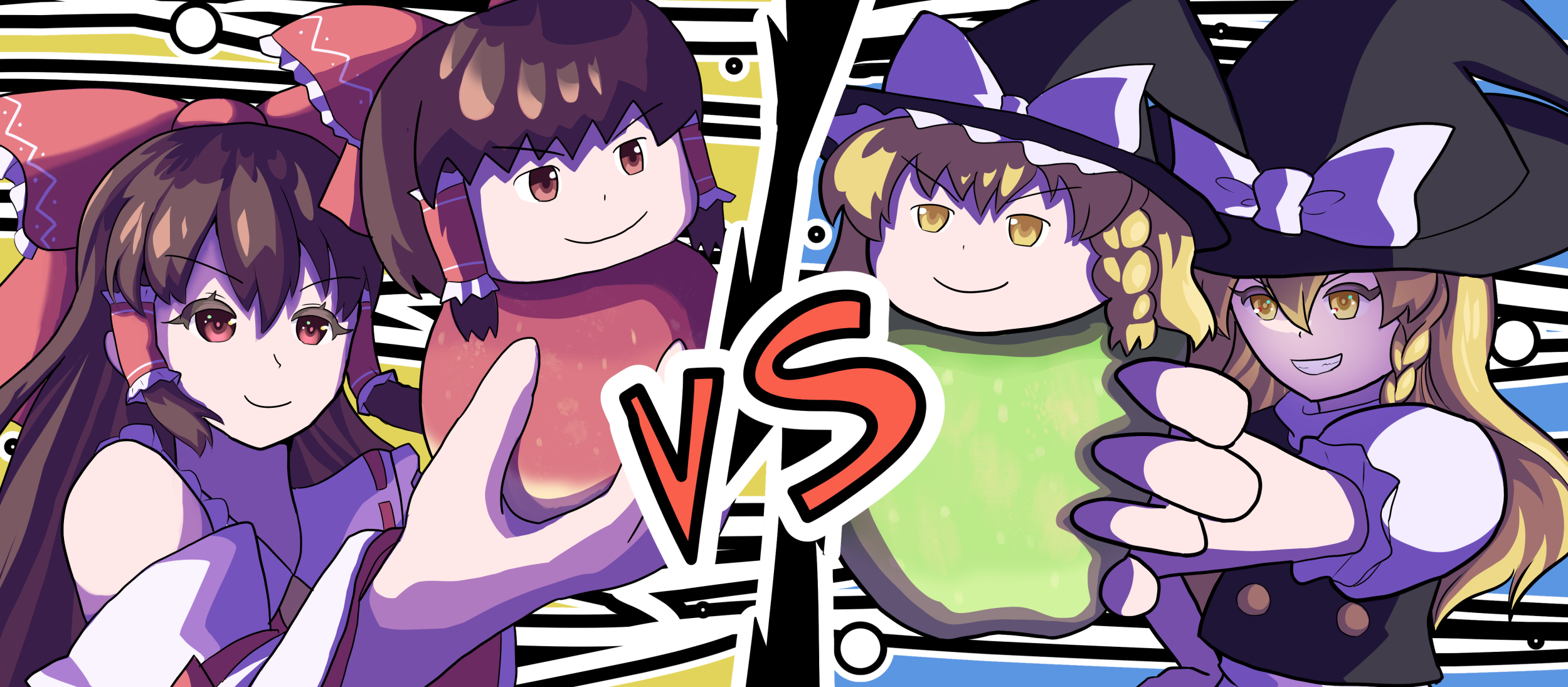 Reimu VS Marisa / 霊夢VS魔理沙