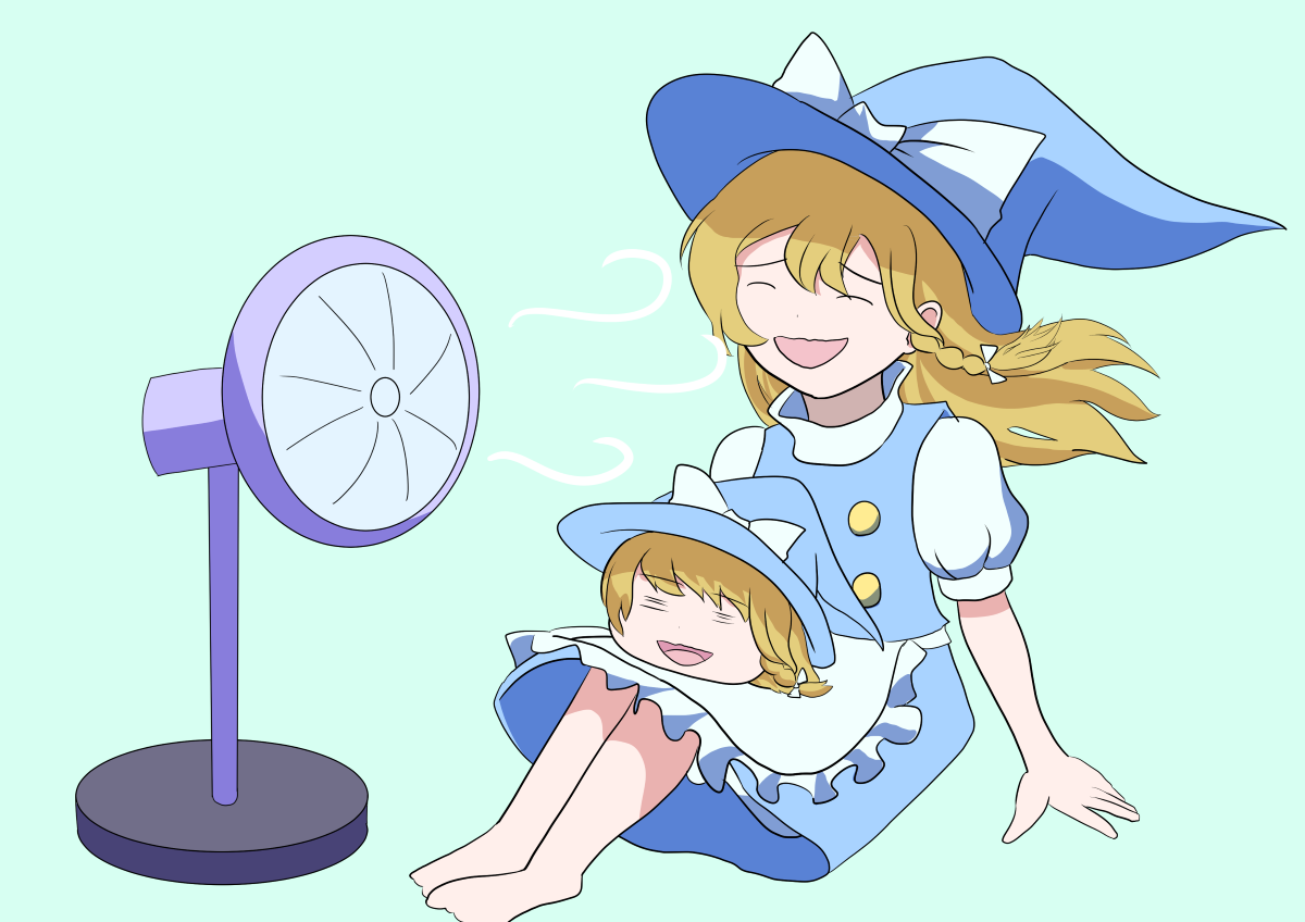 Blue Marisa / 蒼魔理沙さんたち